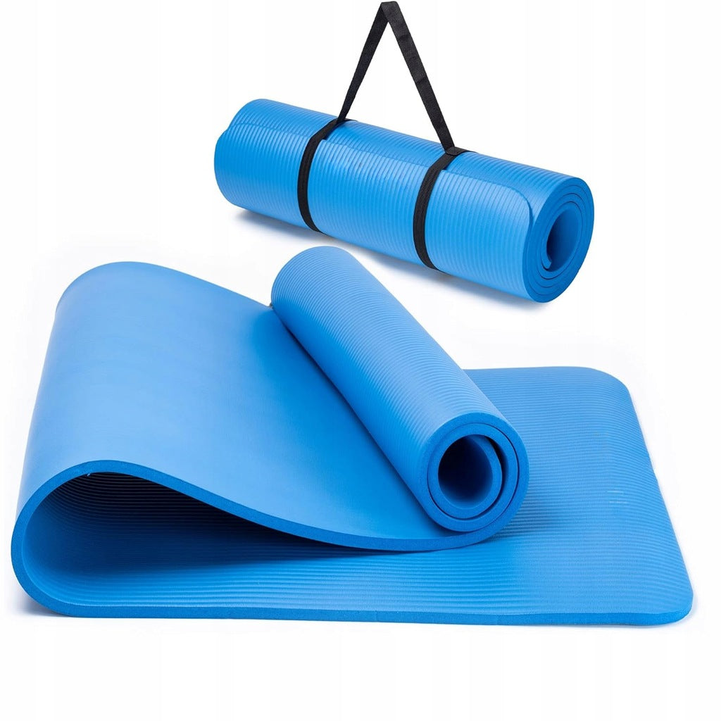 Karimata do ćwiczeń Fitness niebieska