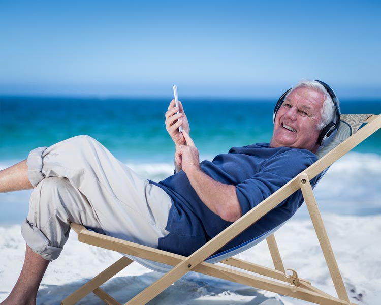 Leżak drewniany personalizowany ze zdjęciem Karykatura Prezent na Dzień Dziadka