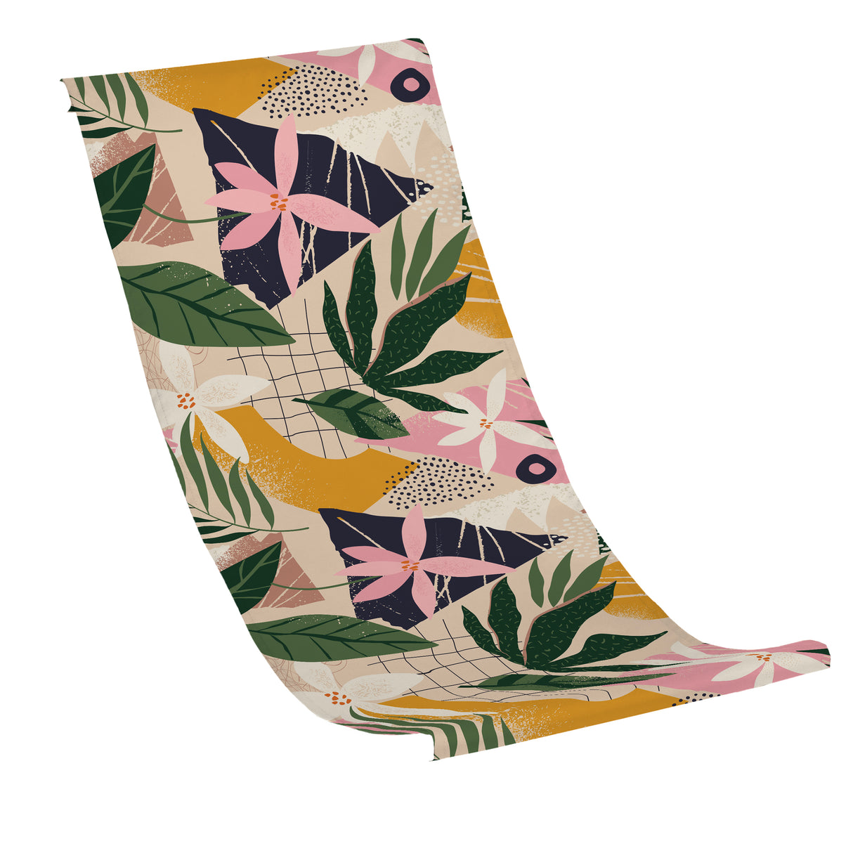 Płachta na Leżak FLORAL COLLAGE