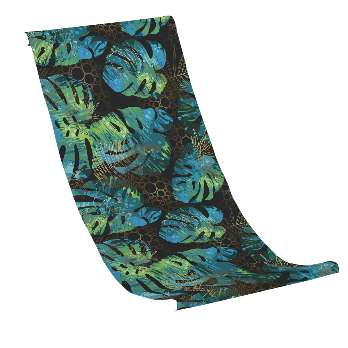 Płachta na Leżak ZIELONA MONSTERA