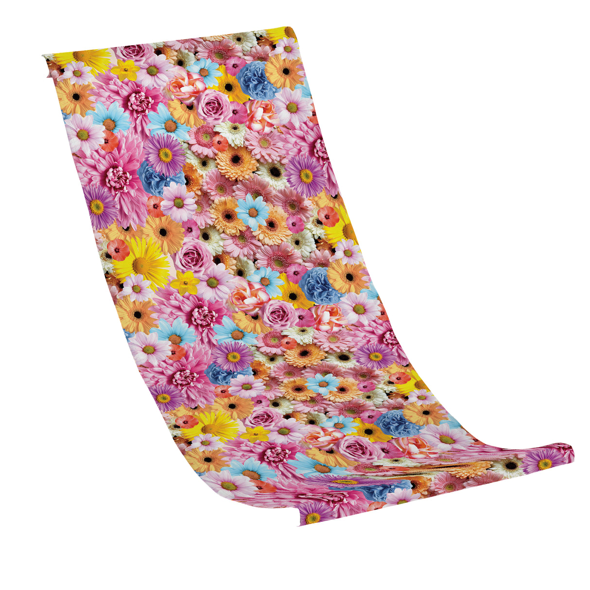 Płachta na Leżak KWIATY Z NIEZAPOMINAJKAMI