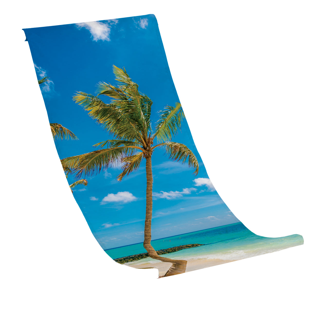 Płachta na Leżak PALMA NA PLAŻY