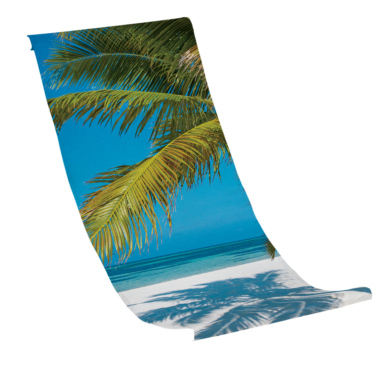 Płachta na Leżak PALMA NA PLAŻY LIŚCIE