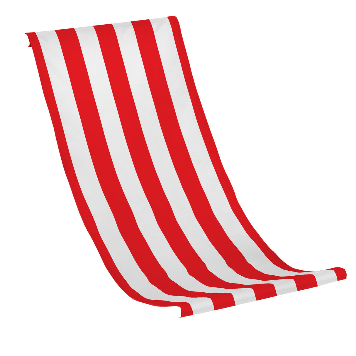 Płachta na Leżak Paski Czerwone