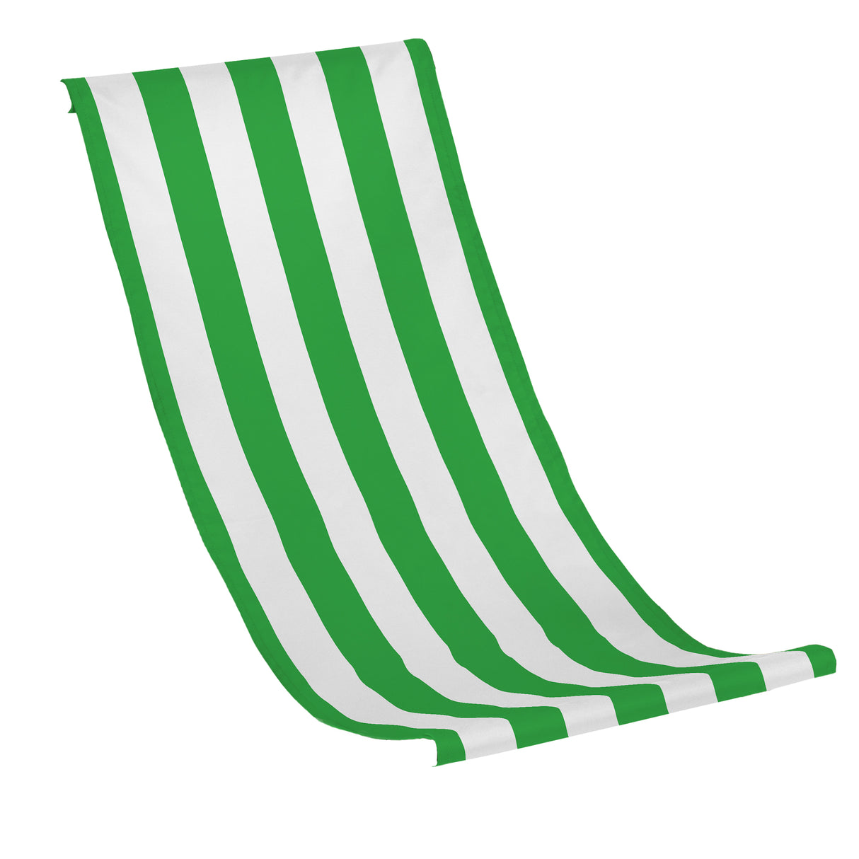 Płachta na Leżak Paski Zielone
