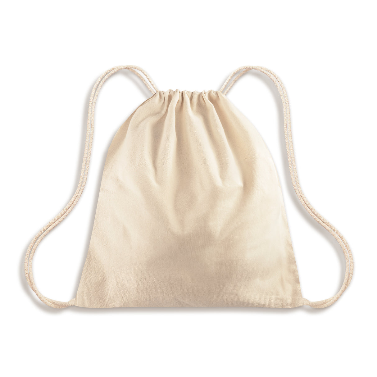 Plecak bawełniany z własnym nadrukiem 340x400mm 145g/m2 ecru od 50szt.