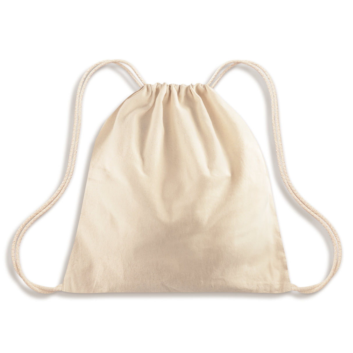 Plecak bawełniany z własnym nadrukiem 370x410mm 145g/m2 ecru od 50szt.