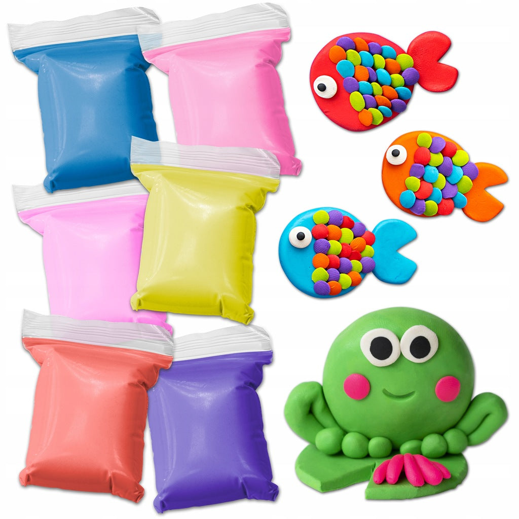 Magiczna piankolina masa plastyczna 36szt.