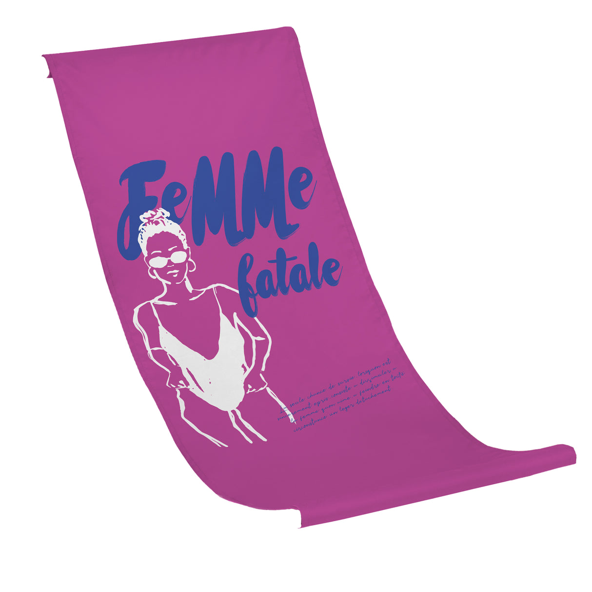 Płachta na Leżak FEMME FATALE