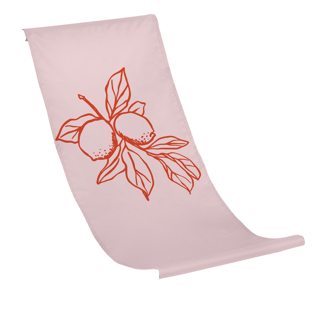 Płachta na Leżak LEMON RED