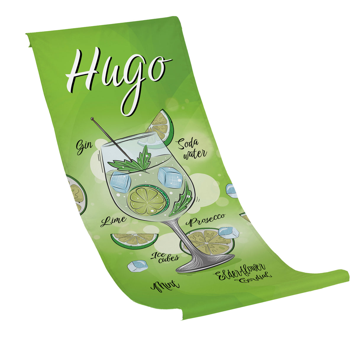 Płachta na Leżak HUGO DRINK