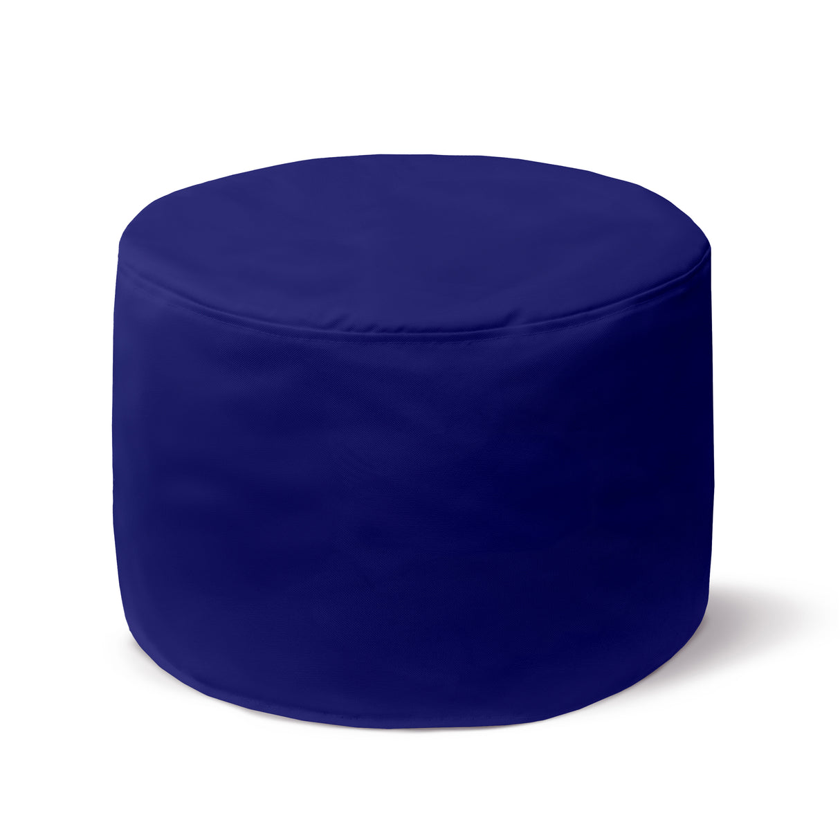 Pufa Okrągła Podnóżek RÓŻNE KOLORY Ciemnofioletowy