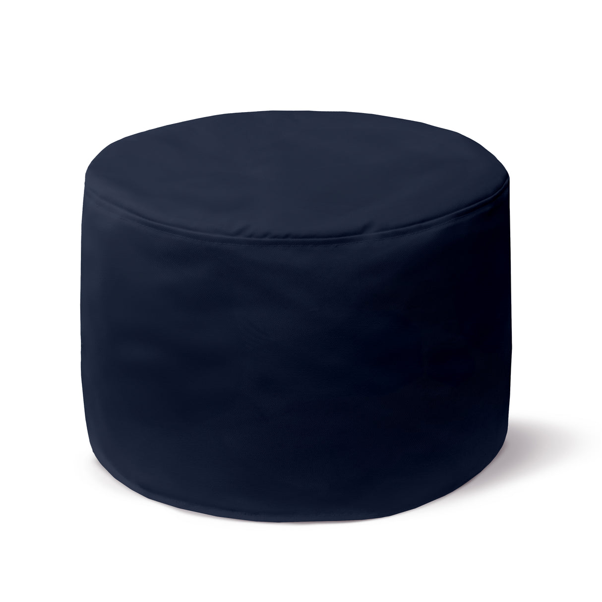 Pufa Okrągła Podnóżek RÓŻNE KOLORY Granatowy