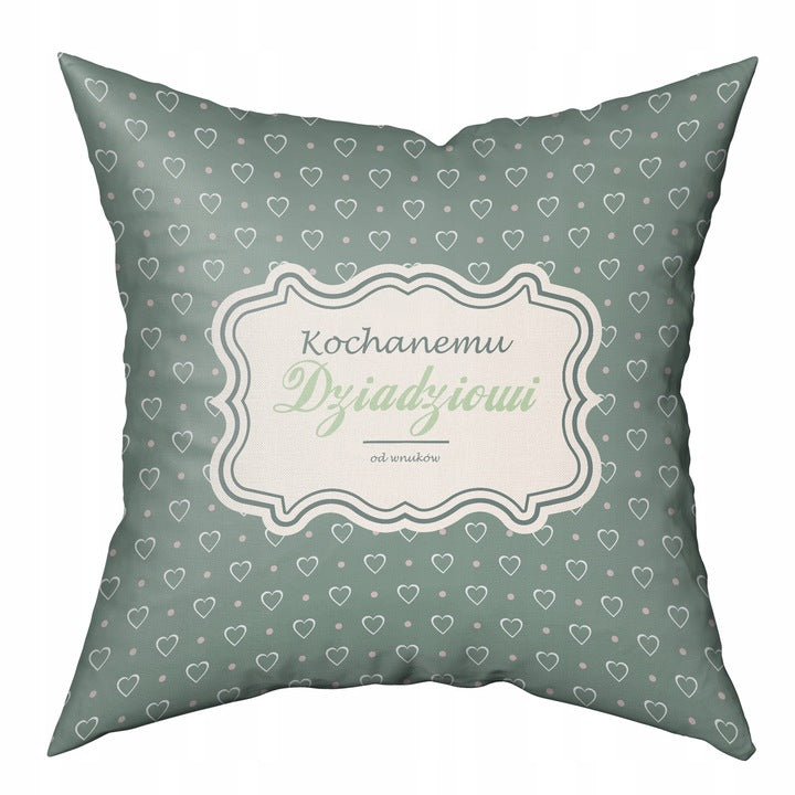 Poduszka na dzień Dziadka - Kochanemu Dziadkowi Prezent na Dzień Dziadka