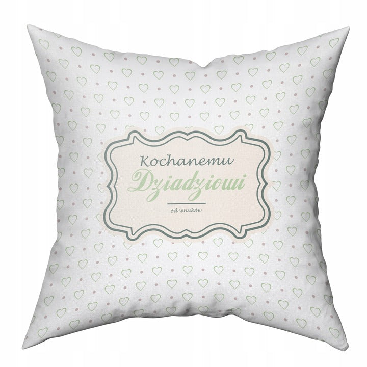 Poduszka na dzień Dziadka - Kochanemu Dziadziowi Prezent na Dzień Dziadka