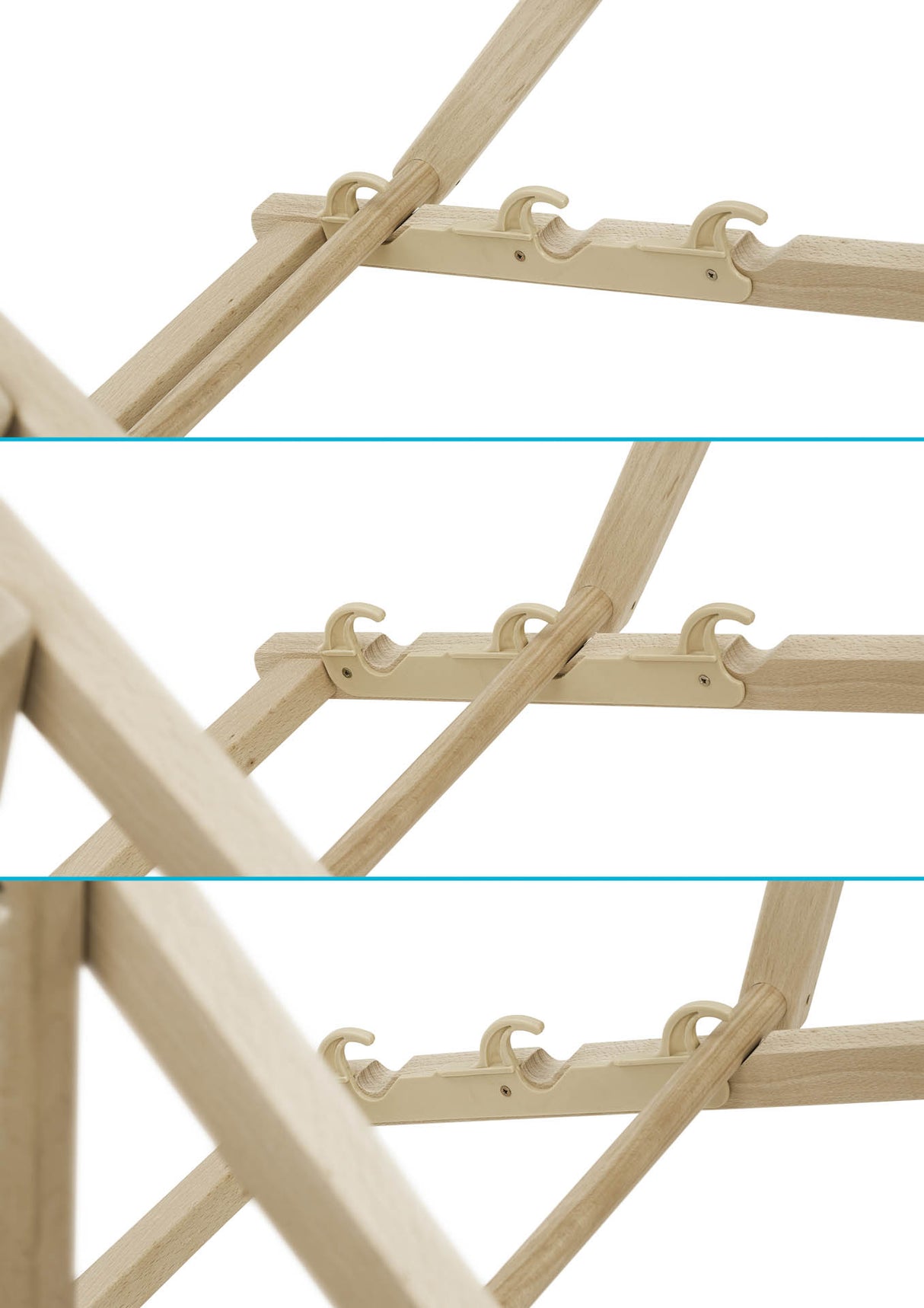 Leżak drewniany z nadrukiem BAMBOO