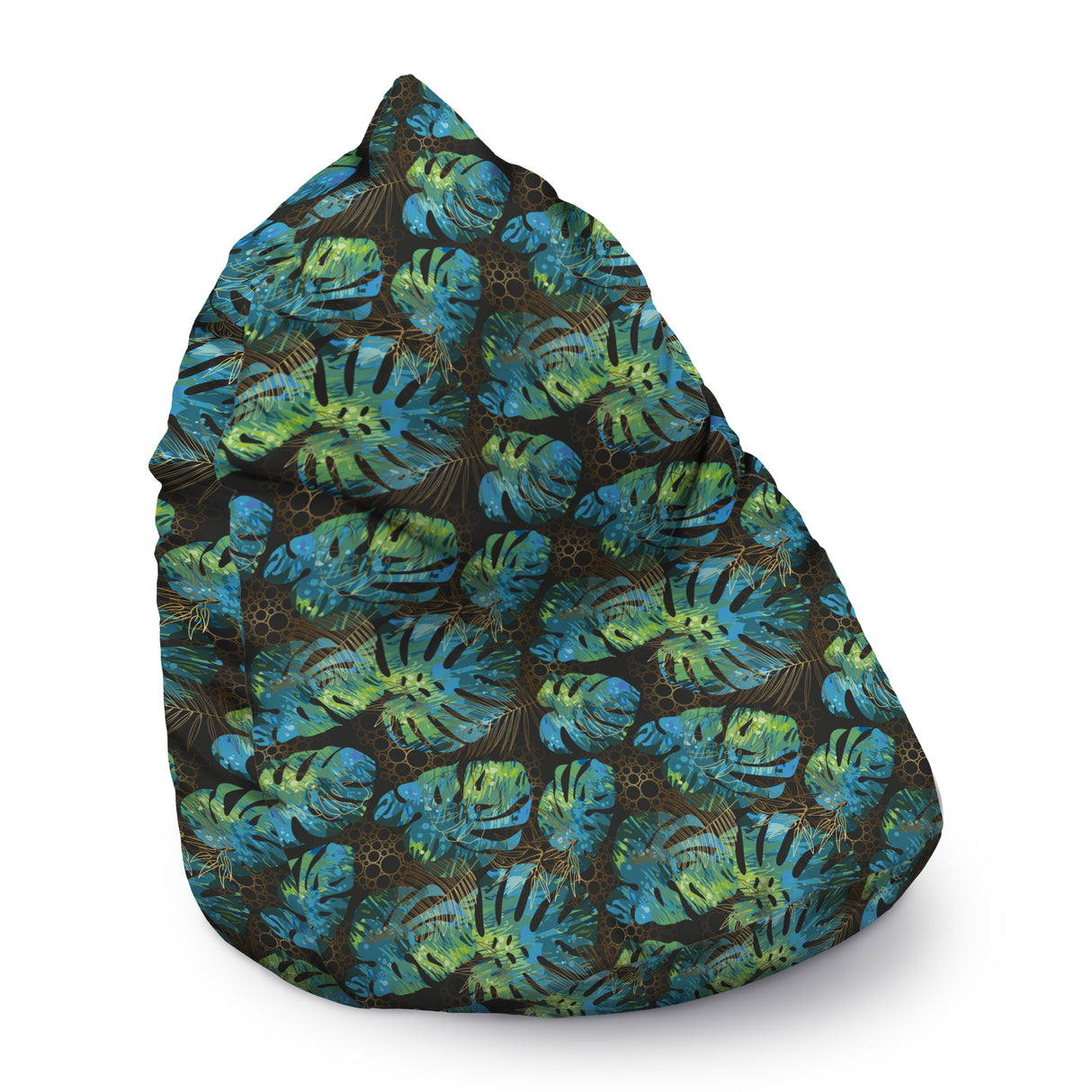 Pufa sako worek XXL 300L MORKSA ZIELEŃ MONSTERA