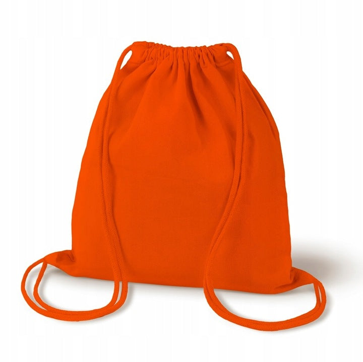 Plecak worek bawełniany Pomarańczowy 300x440mm