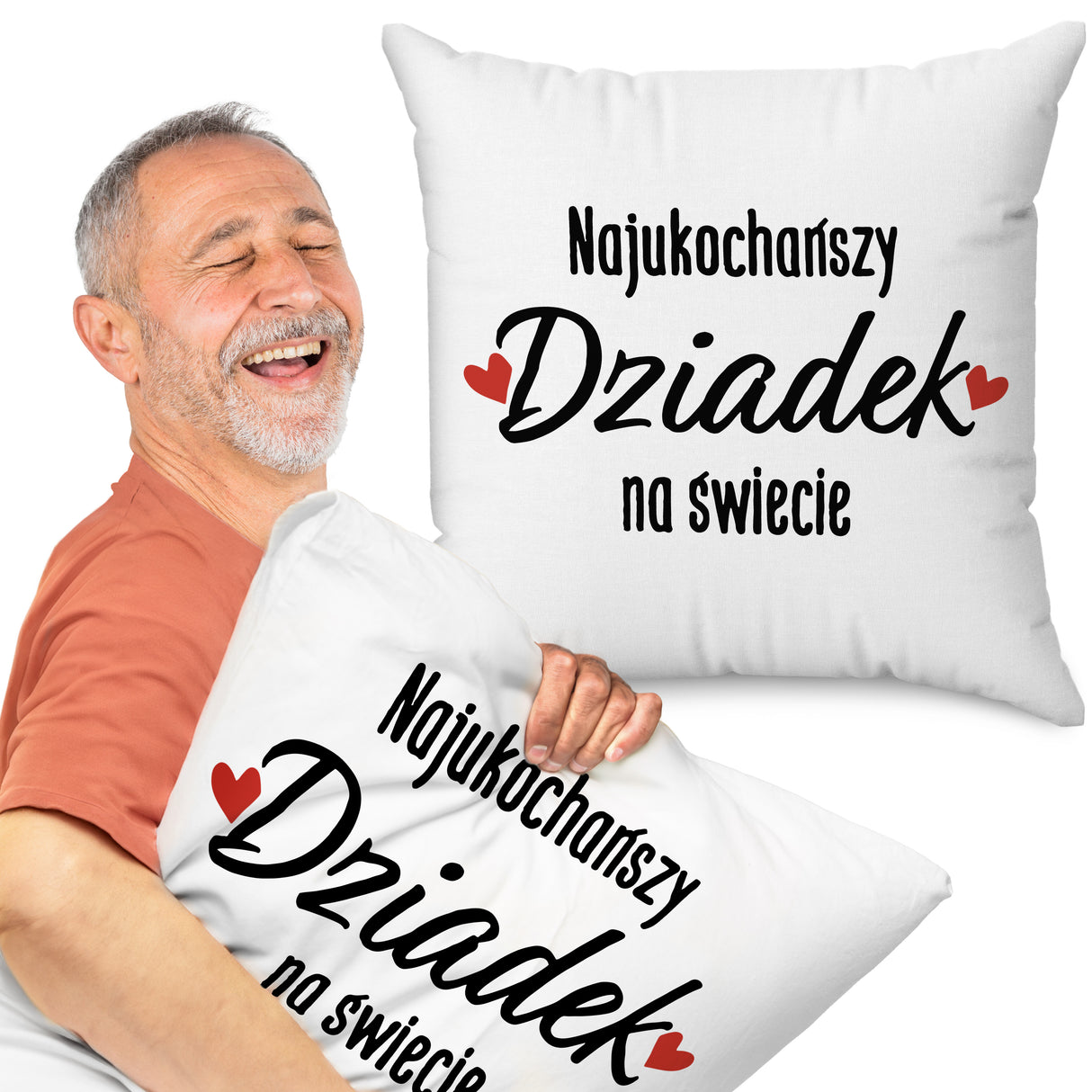 Poduszka na Dzień Dziadka - Najukochańszy dziadek na świecie