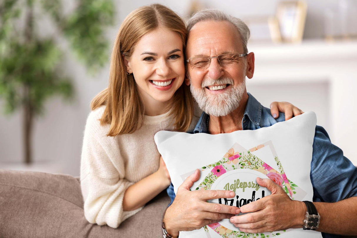 Zestaw Torba bawełniana,Kubek,Poduszka Najlepszy Dziadek na Świecie Prezent Dzień Dziadka