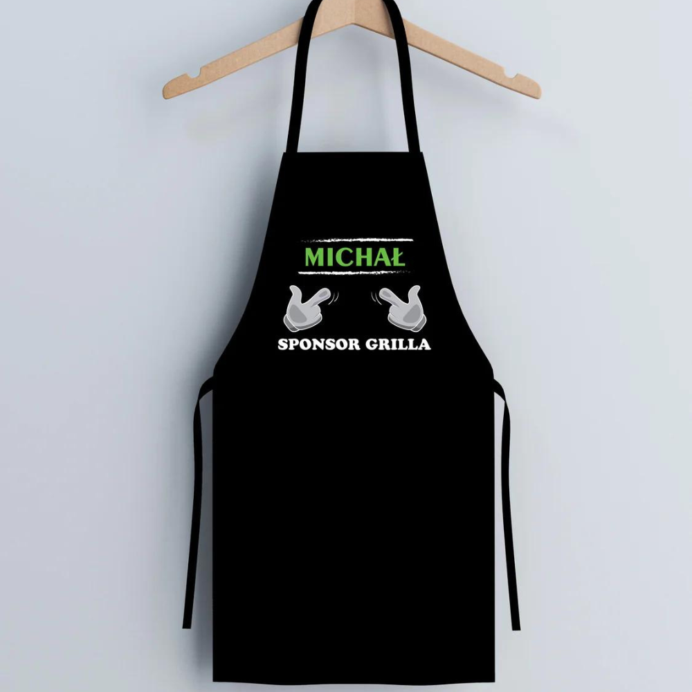 Fartuch kuchenny bawełniany SPONSOR GRILLA