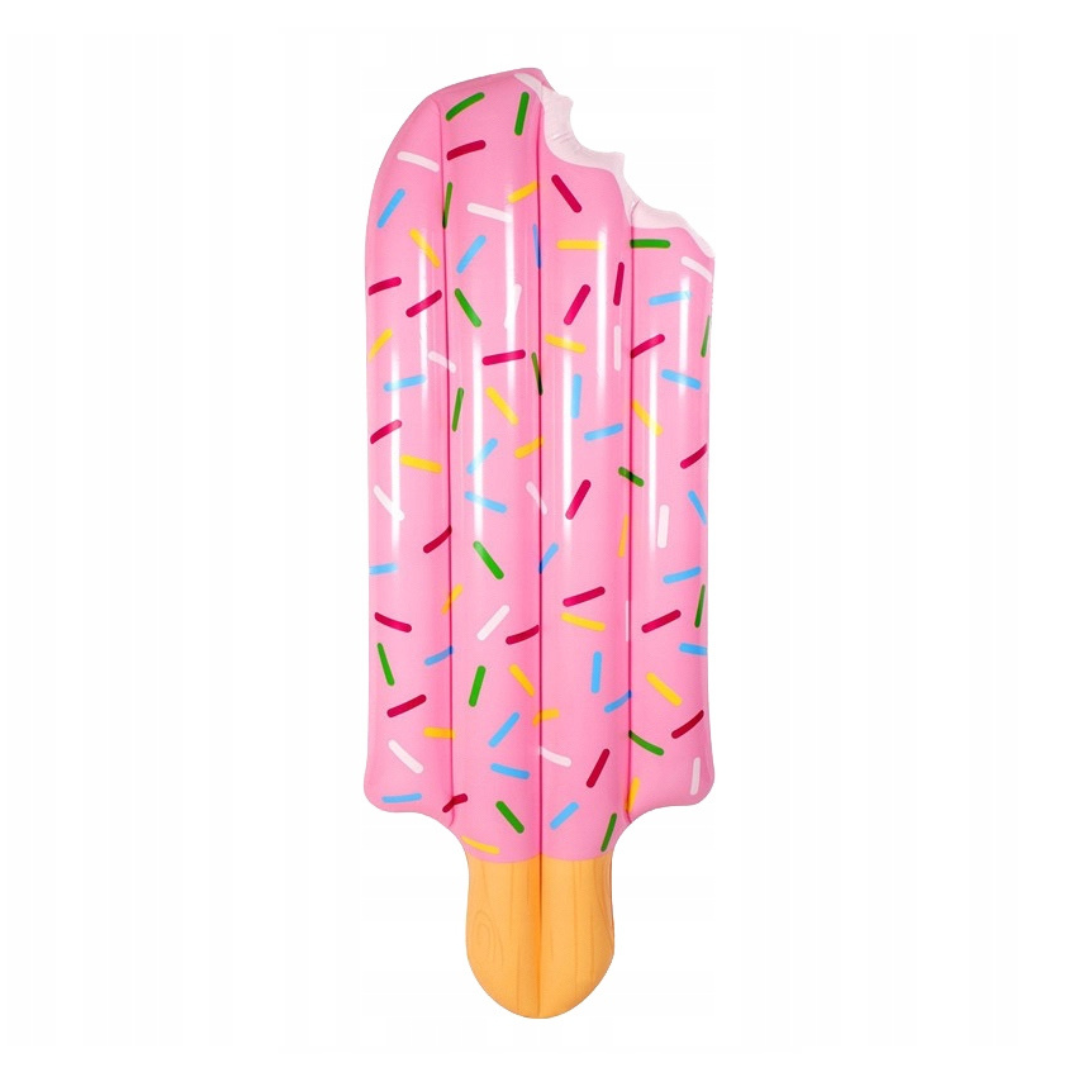 Materac do Pływania Lód na Patyku Różowy
