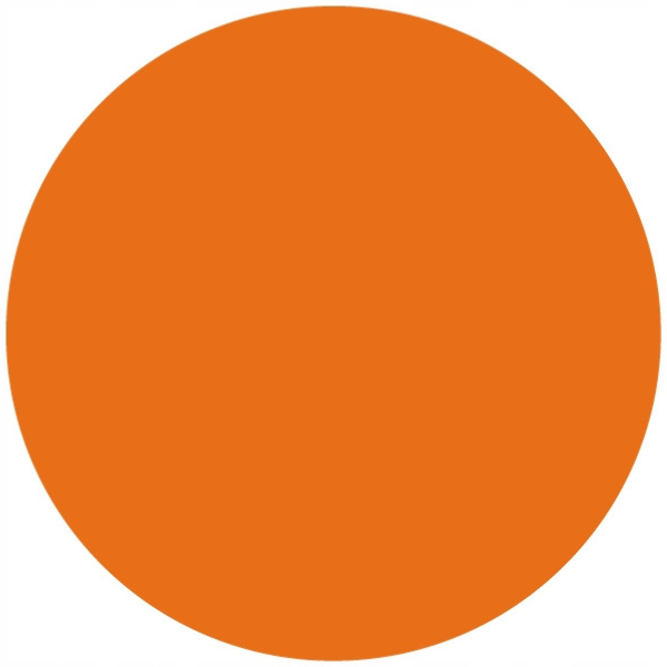 Naklejki POMARAŃCZOWE 10szt.