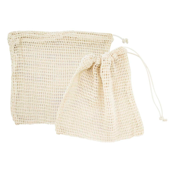 Worek z siatki bawełnianej 300x380mm Ecru