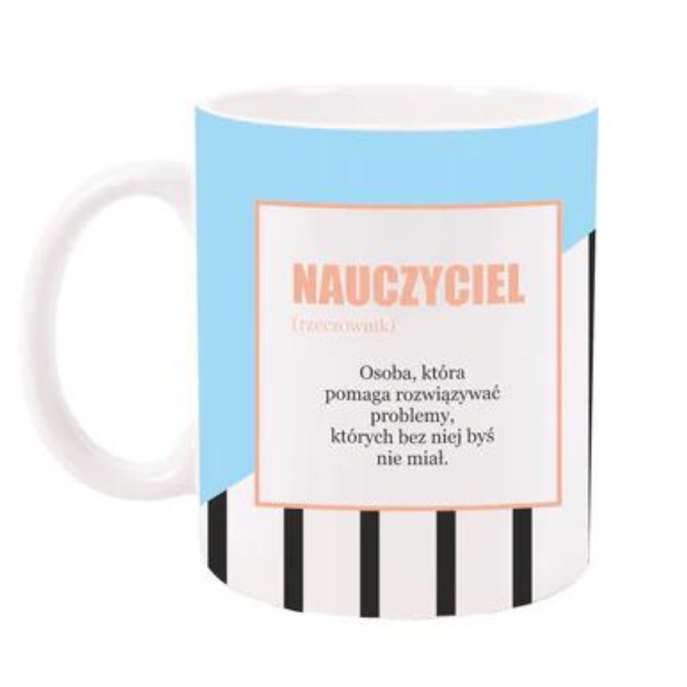 Prezent na dzień nauczyciela KUBEK RZECZOWNIK