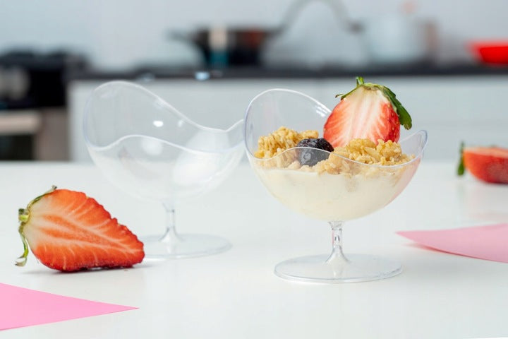 Pucharki do deserów na nóżce 50ml 6szt.