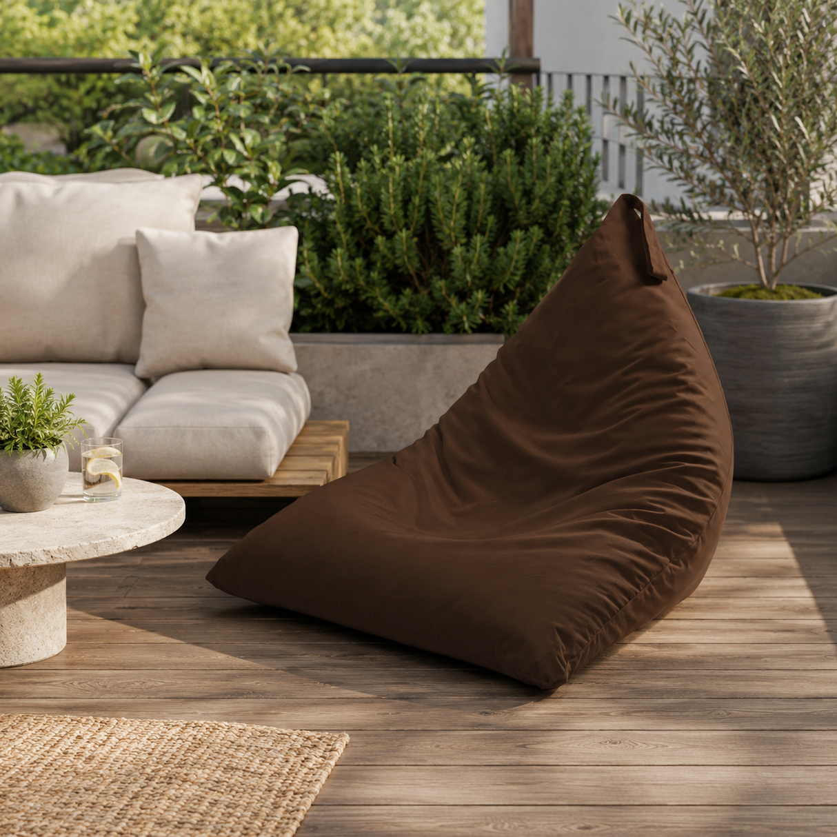 Pufa Pillow XL OXFORD Jednokolorowa
