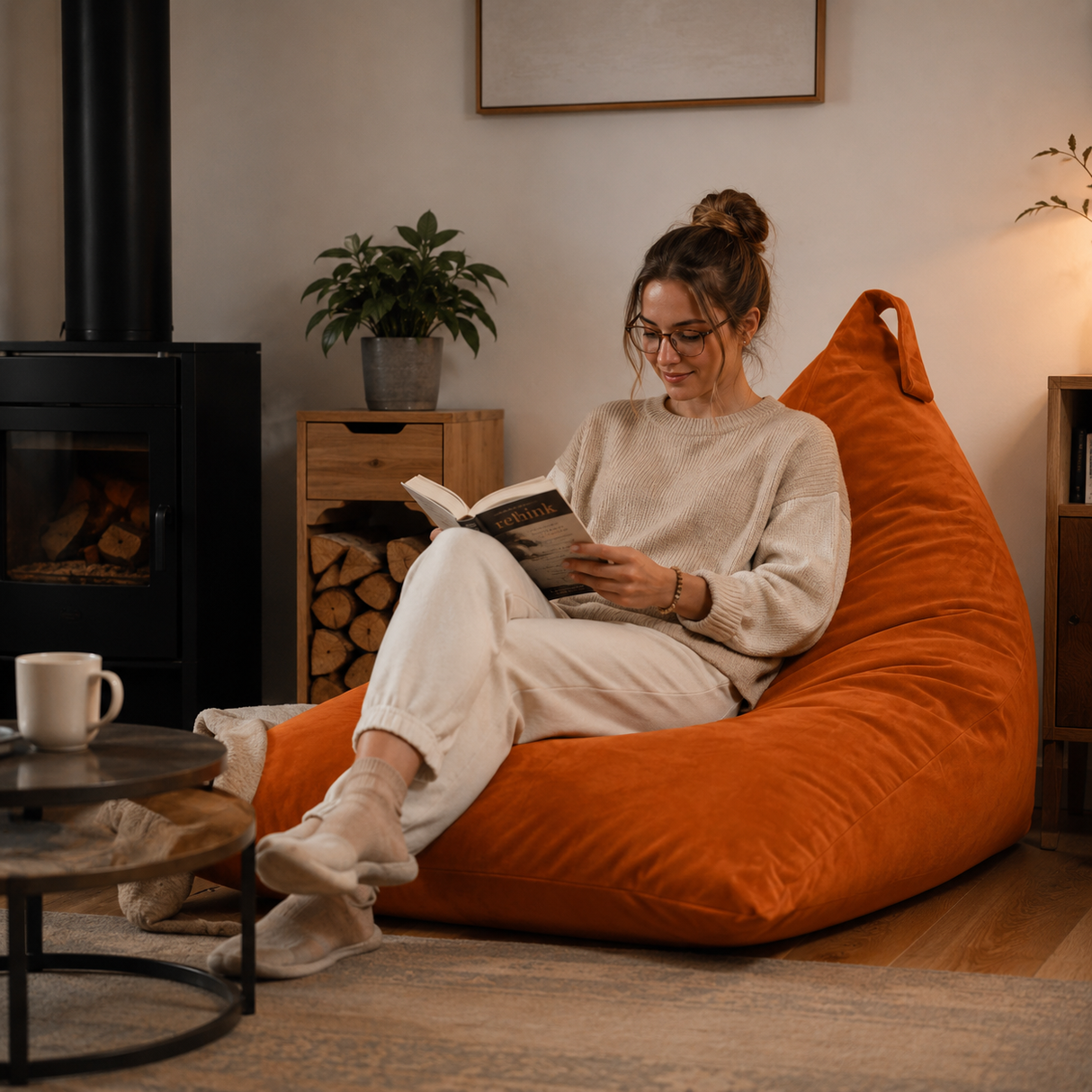Pufa Pillow XL Velvet Jednokolorowa