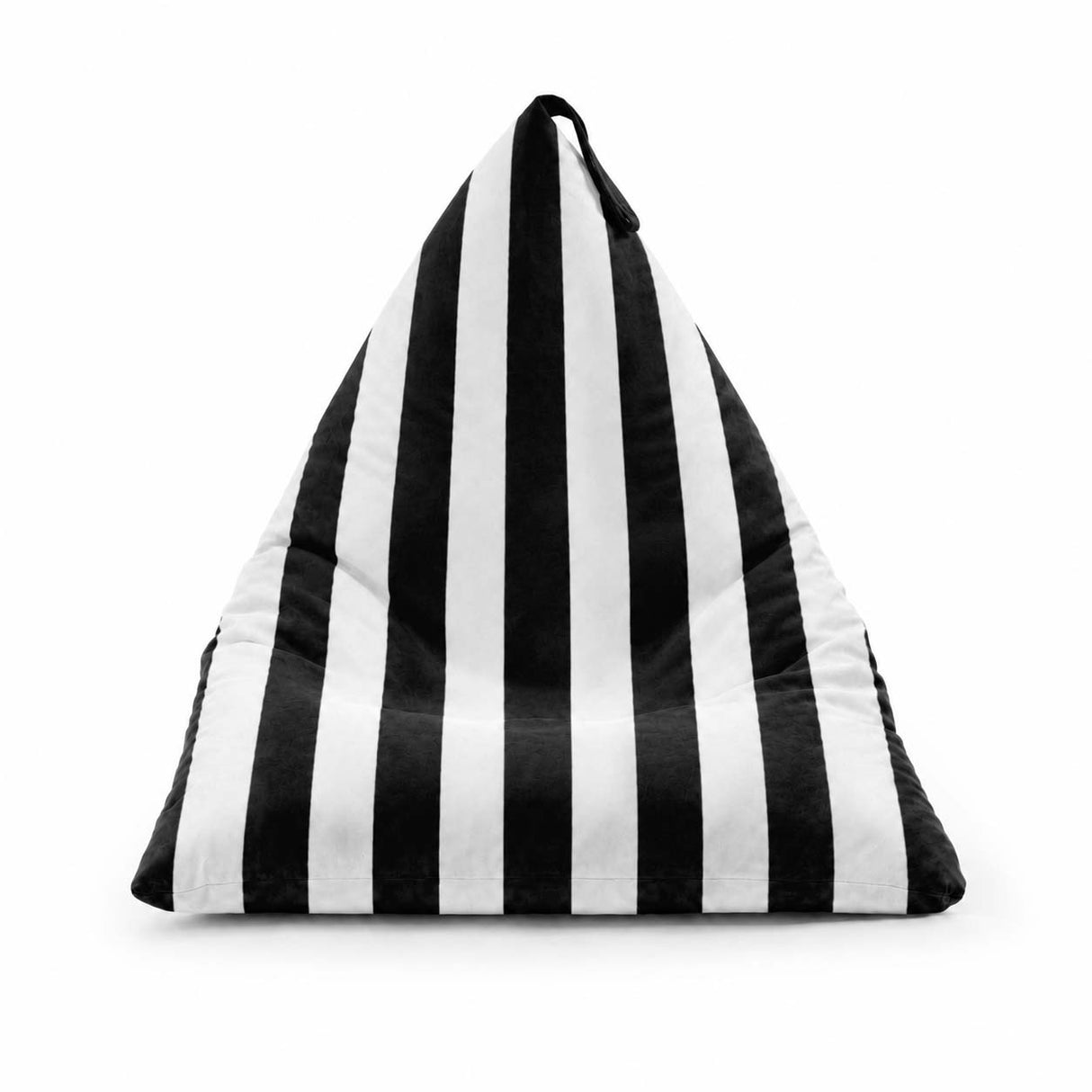 Pufa Pillow XL VELVET Paski Kolorowe