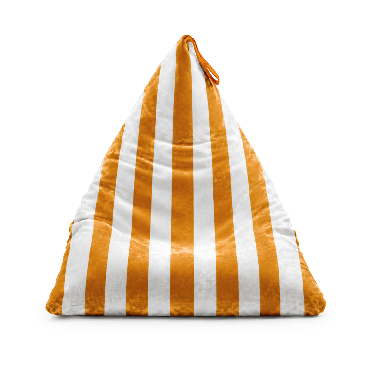 Pufa Pillow XL VELVET Paski Kolorowe