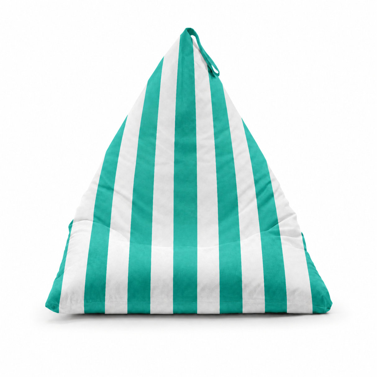 Pufa Pillow XL VELVET Paski Kolorowe