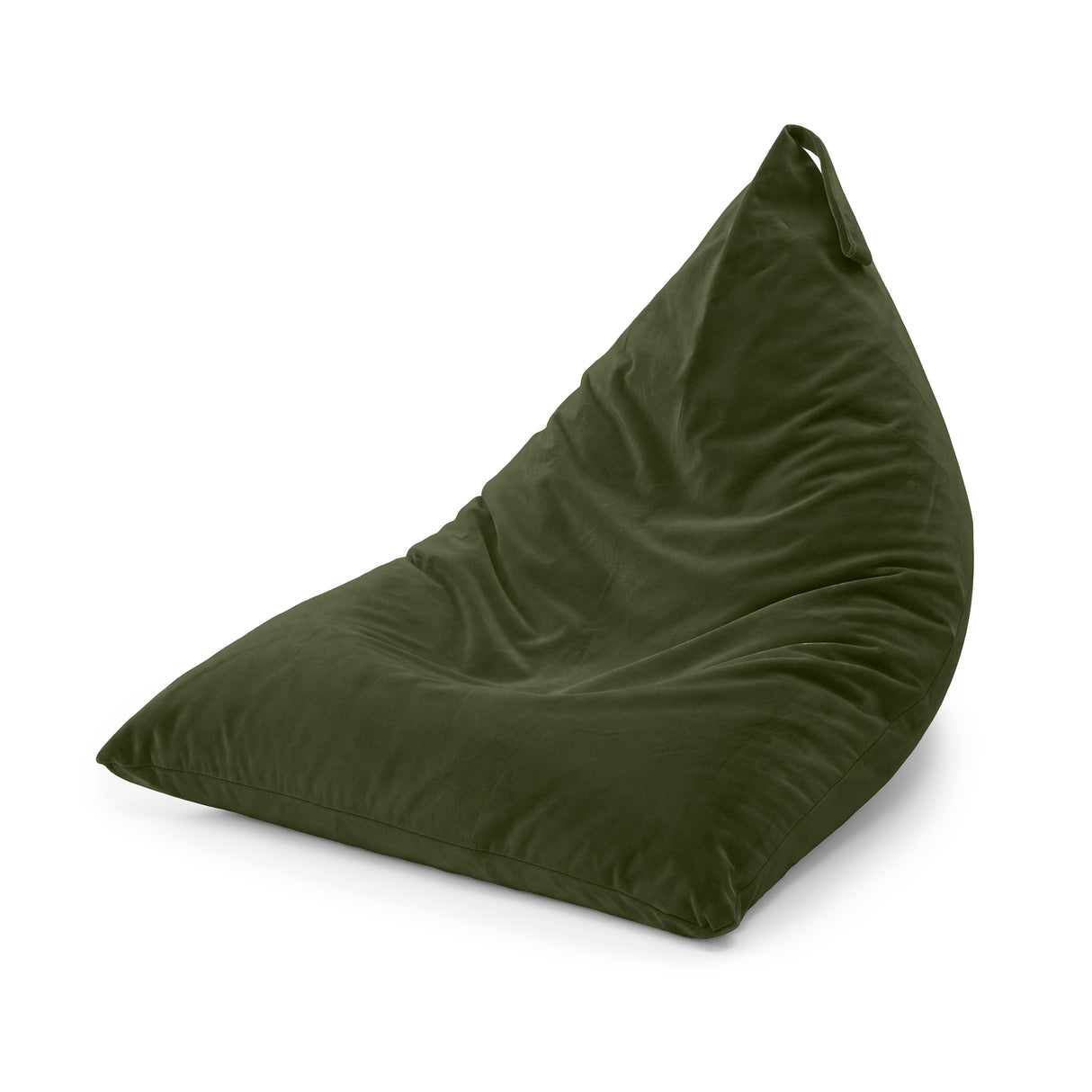 Pufa Pillow XL Velvet Jednokolorowe Ciemnozielony