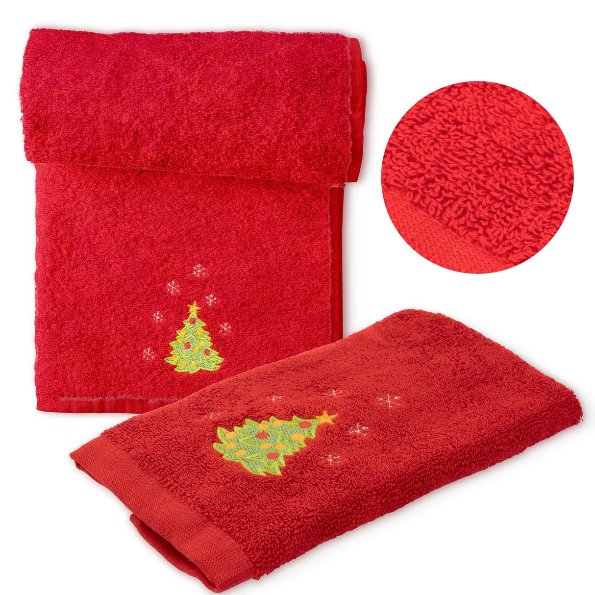 Świąteczne ręczniki 30x40cm 3szt.