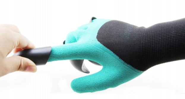 Rękawice ogrodowe pazurki grabki