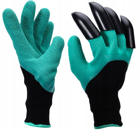 Rękawice ogrodowe pazurki grabki