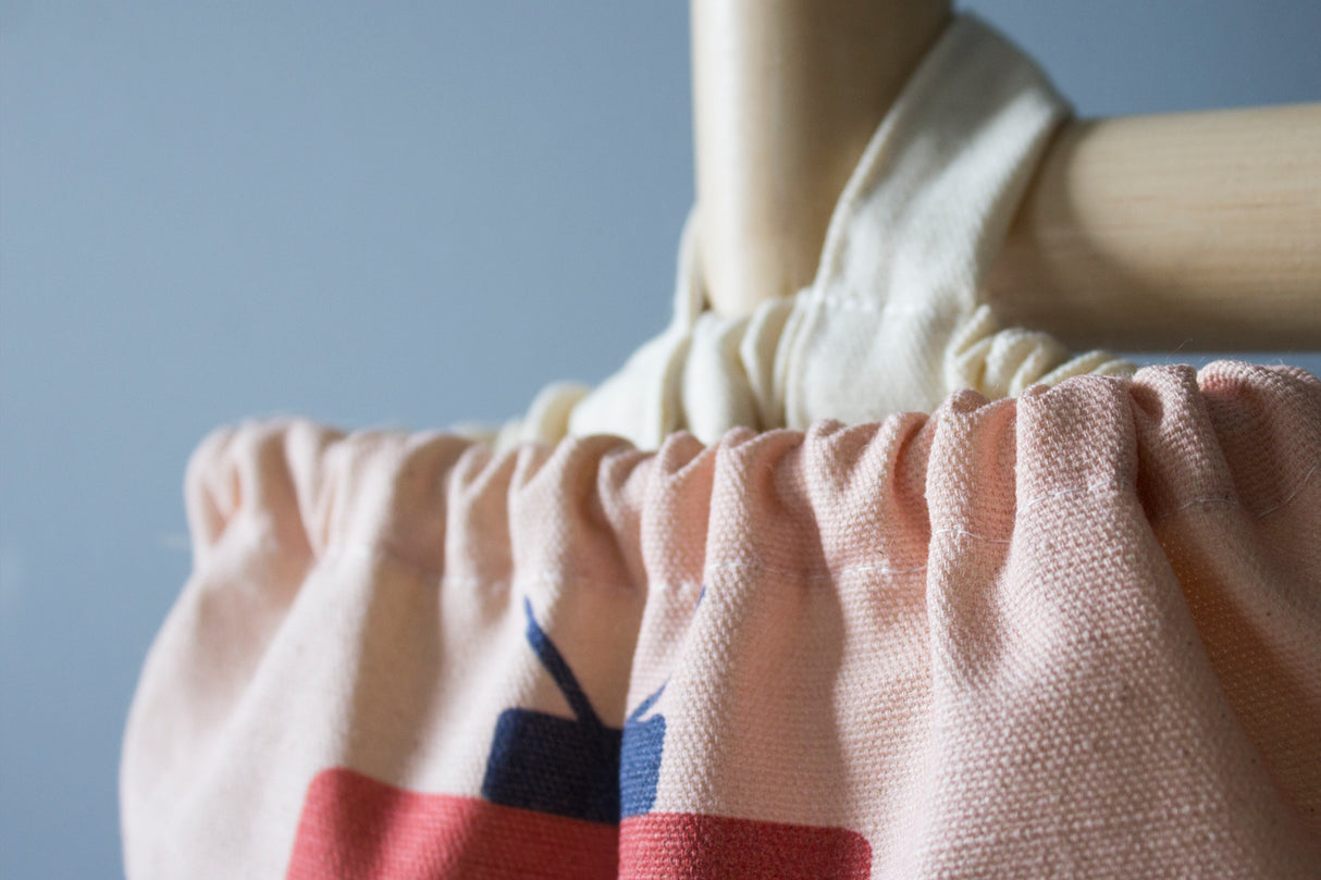 Plecak worek bawełniany Czerwony Robot