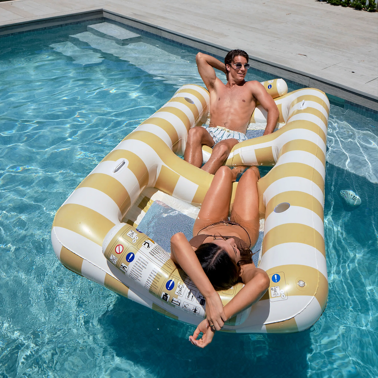 Materac do pływania PODWÓJNY