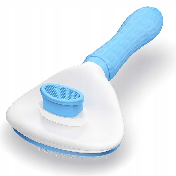 Szczotka do Sierści Samoczyszcząca Niebieska
