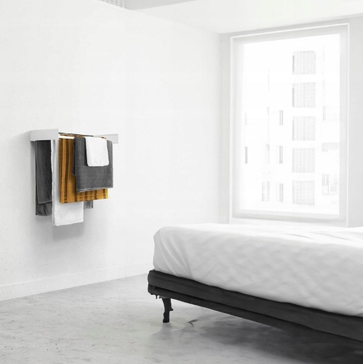 Składana Suszarka na Pranie Ścienna 80 cm