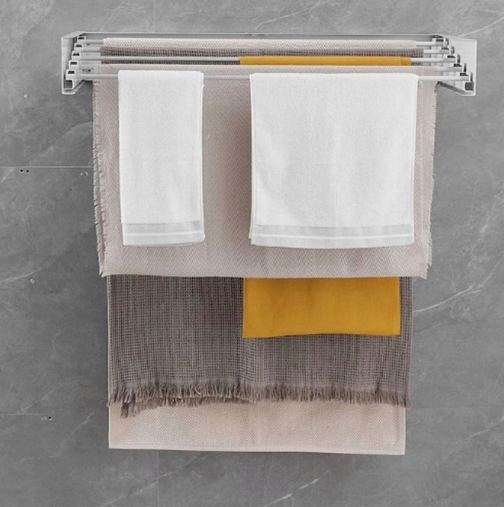 Składana Suszarka na Pranie Ścienna 80 cm