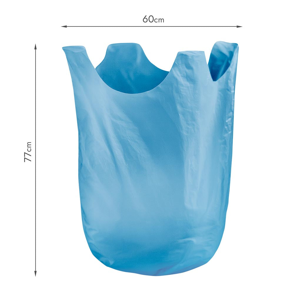 Duża rolka worków na śmieci WIĄZANE 60L