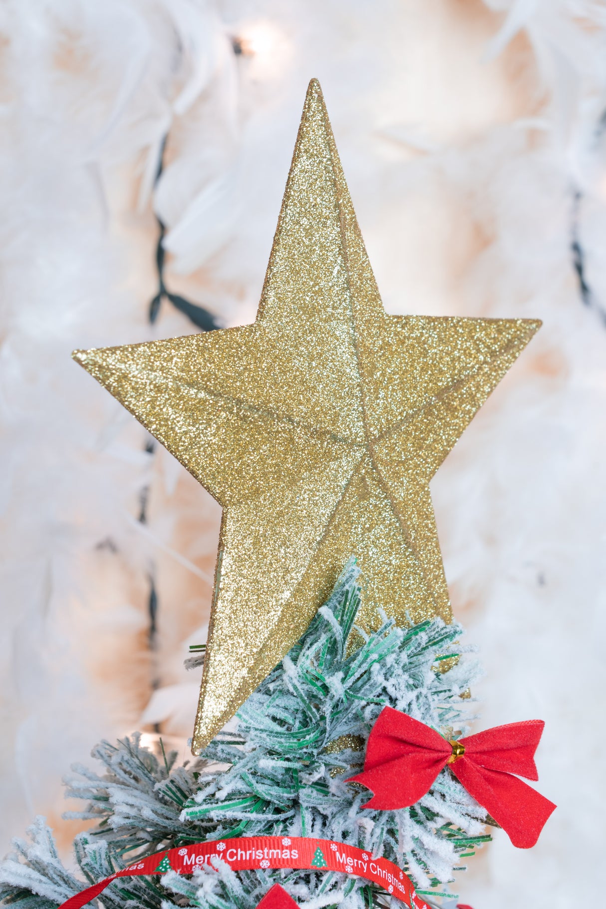 Gwiazda na choinkę ZŁOTA
