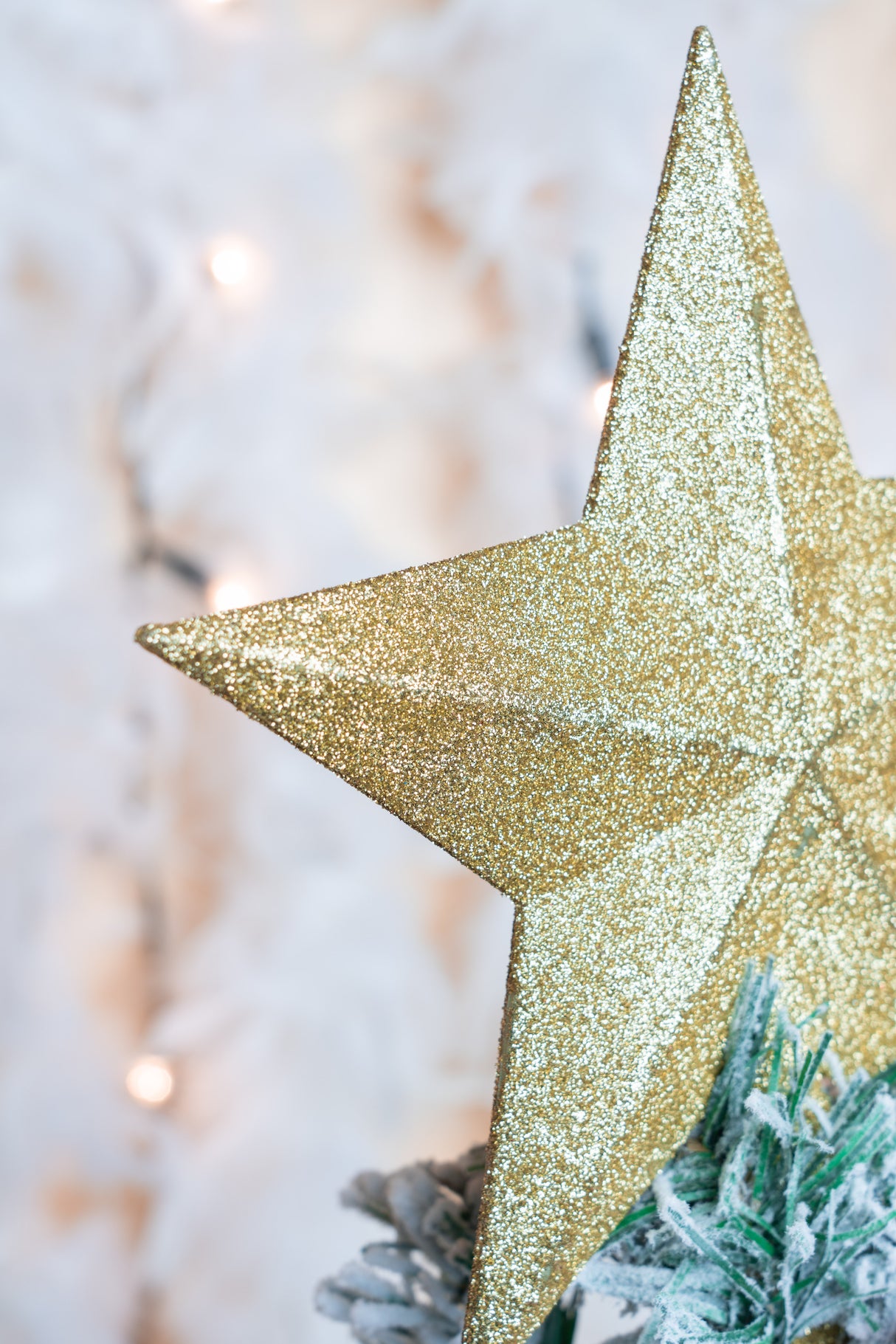 Gwiazda na choinkę ZŁOTA
