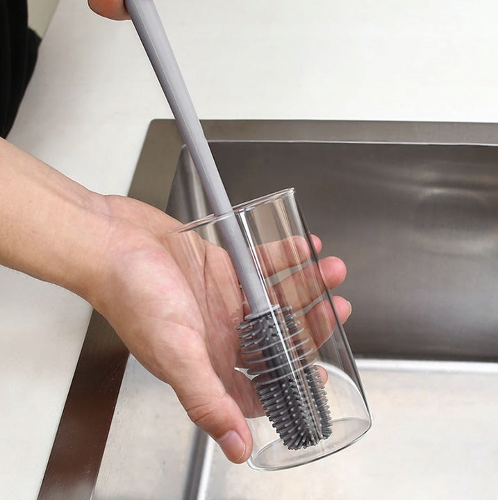 Szczotka silikonowa Do Mycia Szklanek Butelek MYJKA