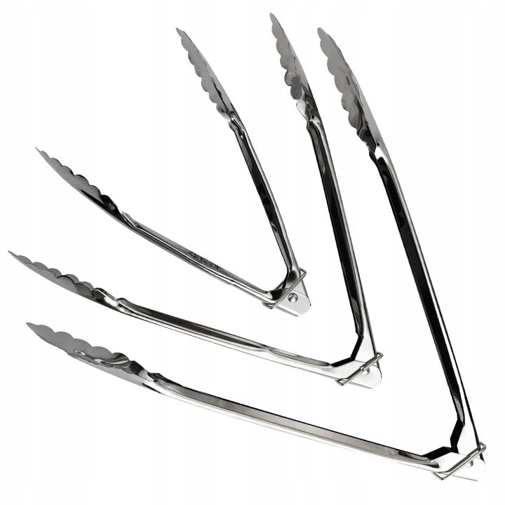 ZESTAW 3 szt. Szczypce Kuchenne Na Grilla