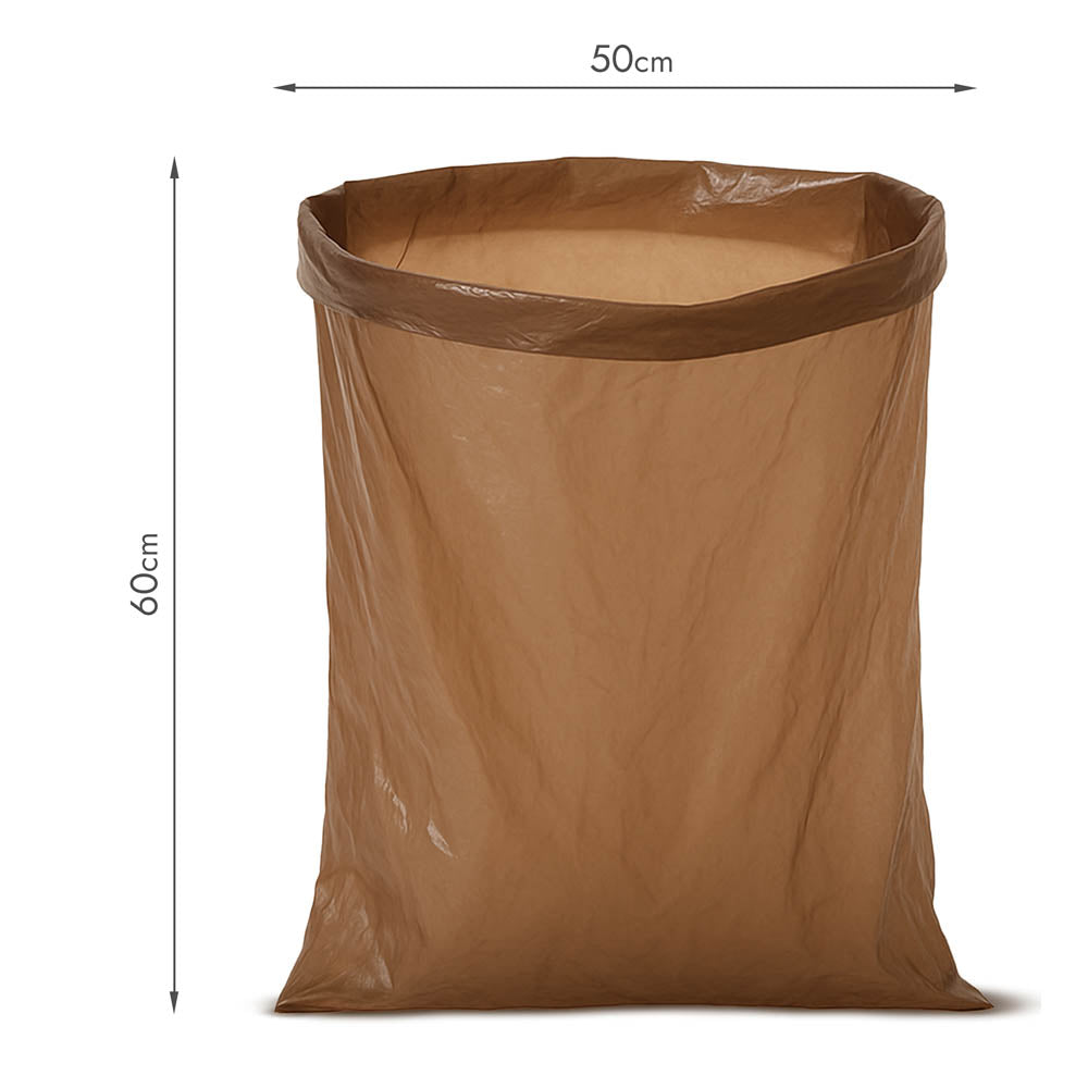 Brązowe worki na śmieci 35 L